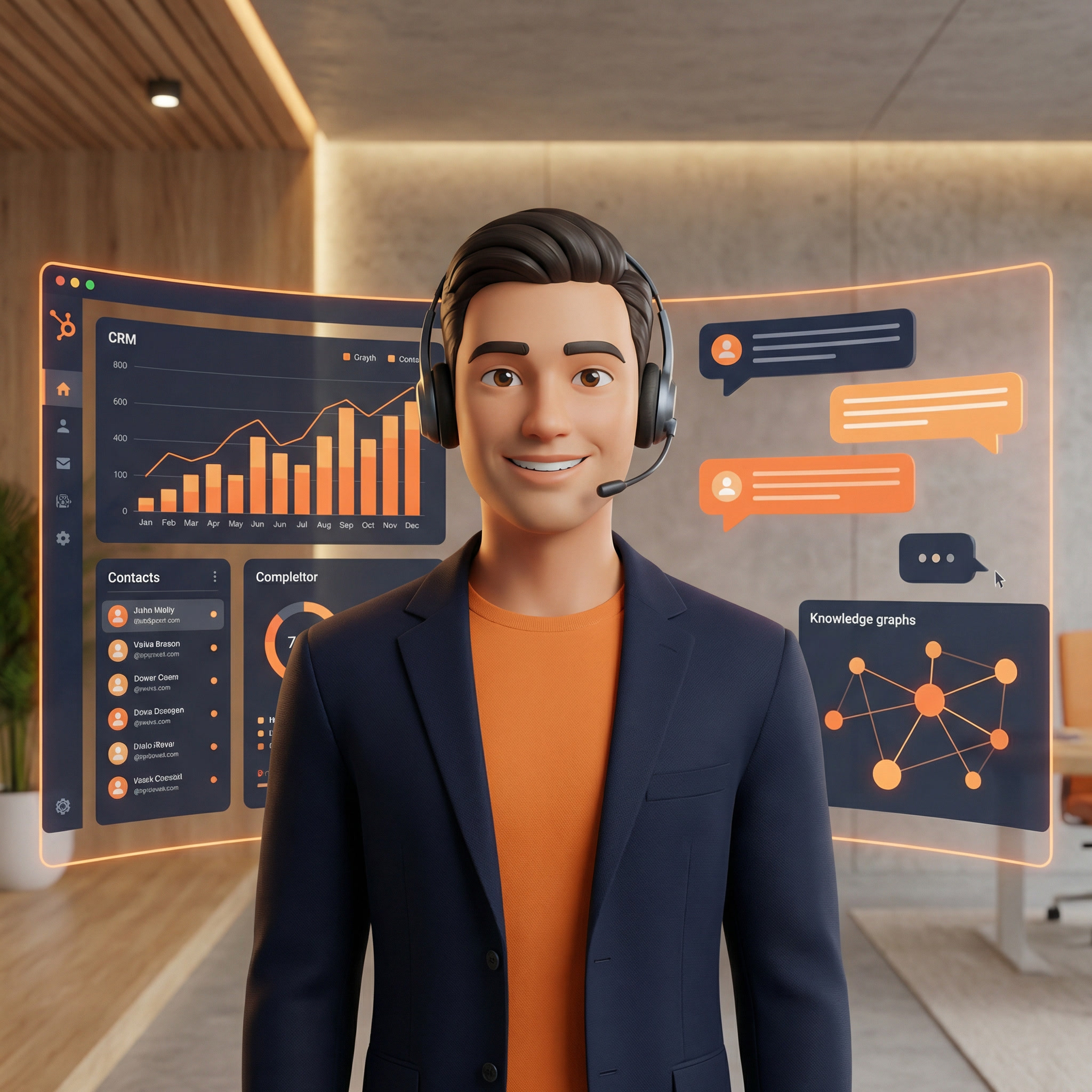 How We Built an AI Support Chatbot That Knows HubSpot